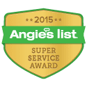 Angie's List Super Service Award 2015 badge
